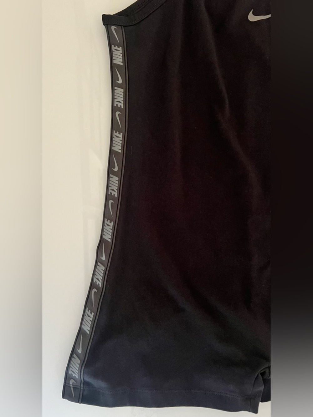 Nike Sportswear Tape Romper Black Size Large - Tight Fit Bodysuit - Picture 7 of 7